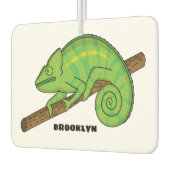 Parson's chameleon illustratie luchtverfrisser (Links)