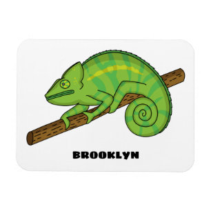 Parson's chameleon illustratie magneet