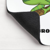Parson's chameleon illustratie muismat (Hoek)