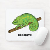 Parson's chameleon illustratie muismat (Met muis)