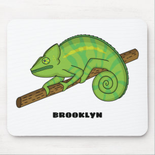 Parson's chameleon illustratie muismat