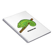 Parson's chameleon illustratie notitieboek (Rechterzijde)