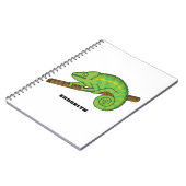 Parson's chameleon illustratie notitieboek (Linkerzijde)
