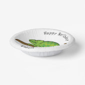 Parson's chameleon illustratie papieren kommen (Gebogen)