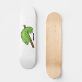 Parson's chameleon illustratie persoonlijk skateboard (Voorkant)