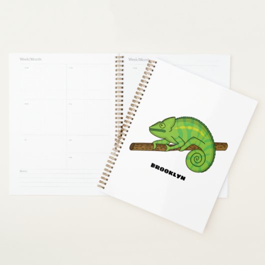 Parson's chameleon illustratie planner (Display)
