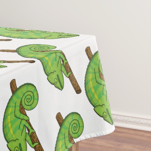 Parson's chameleon illustratie tafelkleed (Voorbeeld)