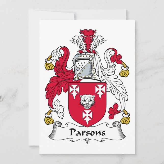 Parsons Family Crest (Voorkant)