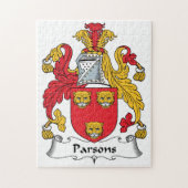 Parsons Family Crest Legpuzzel (Verticaal)