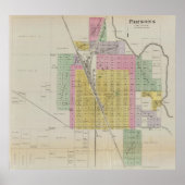 Parsons, Labette County, Kansas Poster (Voorkant)