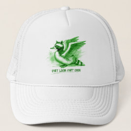 Part Loon Part Coon Hybrid Creature Trucker Pet