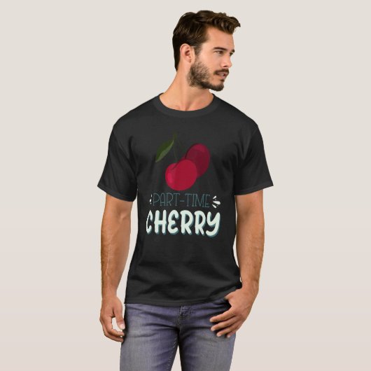 Part Time Cherry T-shirt (Voorkant volledig)