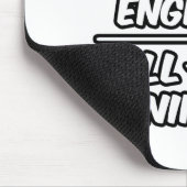 Part-time industriële ingenieur...Full-time Ninja Muismat (Hoek)