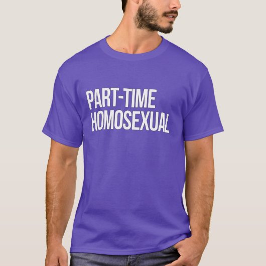 Part-Time Liefhebber T-shirt (Voorkant)