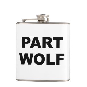 Part Wolf Heupfles