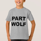 Part Wolf T-shirt (Voorkant)