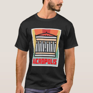 Parthenon Acropolis Athens Grieks stadje Griekenla T-shirt