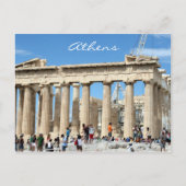 parthenon-acropolis briefkaart (Voorkant)