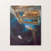 Parthenon Acropolis Griekenland bereikt ruimte Legpuzzel (Verticaal)