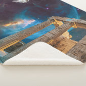 Parthenon Acropolis Griekenland bereikt ruimte Sherpa Deken (3/4)