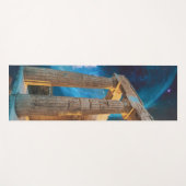 Parthenon Acropolis Griekenland bereikt ruimte Yogamat (Voorkant (horizontaal))