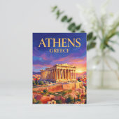 Parthenon (Acropolis) Griekenland Briefkaart (Staand voorkant)