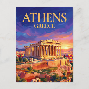 Parthenon (Acropolis) Griekenland Briefkaart