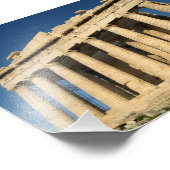 Parthenon Acropolis in Athene Foto Afdruk (Hoek)