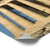 Parthenon Acropolis in Athene Poster (Hoek)