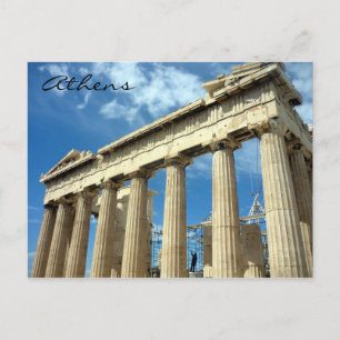 parthenon athene briefkaart