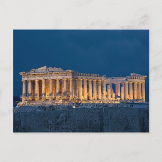 Parthenon. Athene, Griekenland Briefkaart (Voorkant)