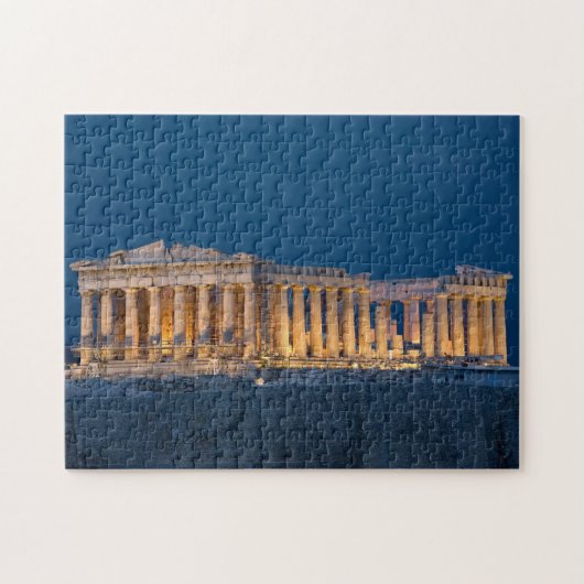 Parthenon. Athene, Griekenland Legpuzzel (Horizontaal)