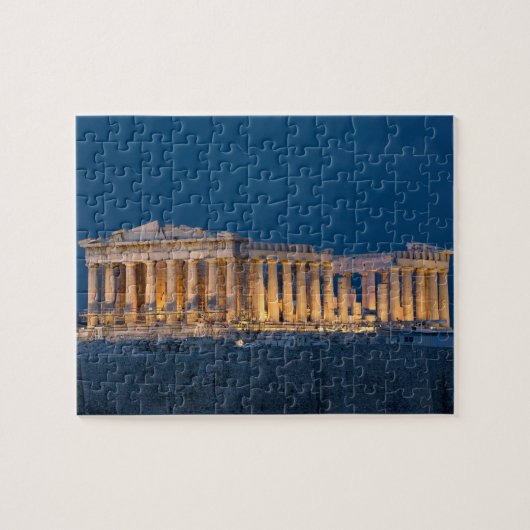 Parthenon. Athene, Griekenland Legpuzzel (Horizontaal)
