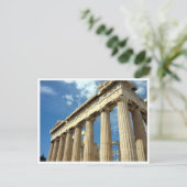 parthenon atheniaan briefkaart (Staand voorkant)