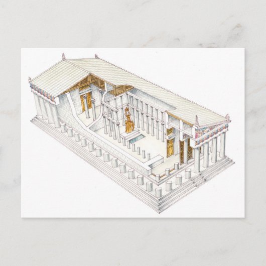 Parthenon Athens Briefkaart (Voorkant)