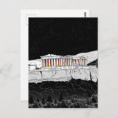 Parthenon Athens Griekenland Briefkaart (Voorkant / Achterkant)