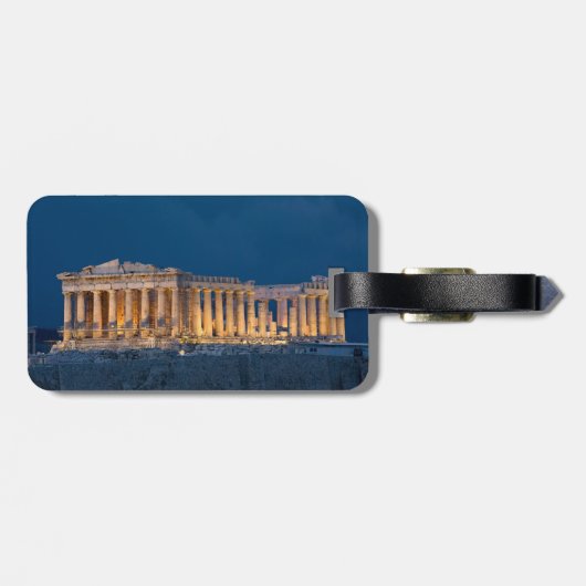 Parthenon Bagagelabel (Achterkant horizontaal)