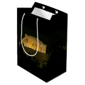 Parthenon bij nacht medium cadeauzakje (Achterkant Gekanteld)