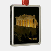Parthenon bij nacht metalen ornament (Rechts)
