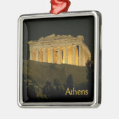 Parthenon bij nacht metalen ornament (Links)