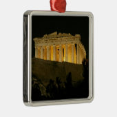 Parthenon bij nacht metalen ornament (Rechts)