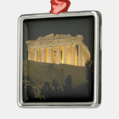 Parthenon bij nacht metalen ornament (Links)