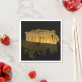 Parthenon bij nacht servetten (Insitu)