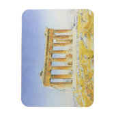 Parthenon, c.1834 (m/c boven potlood op papier) magneet (Verticaal)