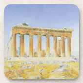 Parthenon, c.1834 (m/c boven potlood op papier) onderzetter (Voorkant)