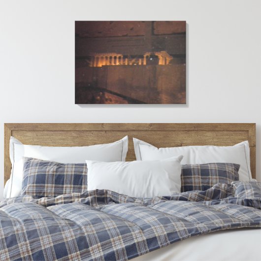 PARTHENON CANVAS AFDRUK (Insitu (Slaapkamer))