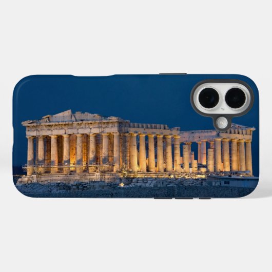 Parthenon Case-Mate iPhone Case (Achterkant (horizontaal))