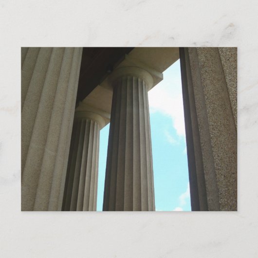 Parthenon Columns Nashville TN Briefkaart (Voorkant)