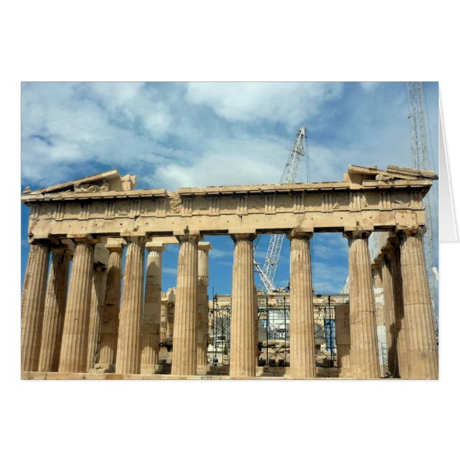parthenon frontaal (Voorkant Horizontaal)