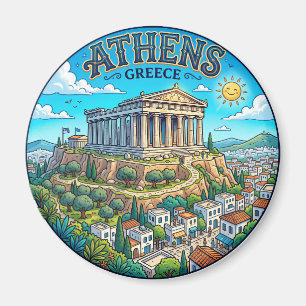 Parthenon Griekenland Magneet